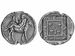 Τετράδραχμο Μένδης με Διόνυσο σε όνο, 430 π.Χ.