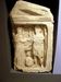 Ο Απόλλων (Πύθιος) με κιθάρα και η Άρτεμη (Ηγεμόνη) με φαρέτρα και δάδα, 2ος αι. π.Χ. Αρχαιολογικό Μουσείο Θεσσαλονίκης.