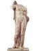 Μαρμάρινο άγαλμα Αφροδίτης ρωμαϊκών χρόνων, αντίγραφο κλασικού προτύπου.